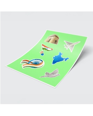 Unified India Laptop Sticker